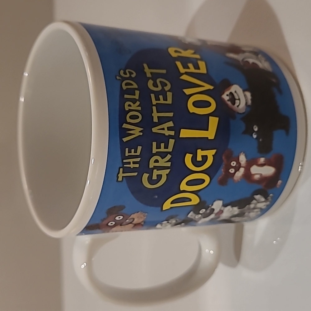Vintage Otter house mugcup 2005 rainbow cards Ltd made in England